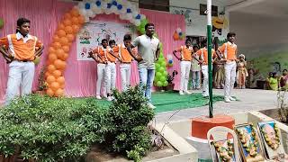 Bajane De Dhadak Dhadak Dumbbell dance Performance By Sri chaitanya school  MAHABUBABAD1 Branch [upl. by Xanthe]