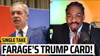 NIGEL FARAGE SHAMELESSLY PULLS A PAGE OUT OF DONALD TRUMPS BOOK  SINGLE TAKE E83 [upl. by Samp]