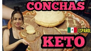 CONCHAS KETO CETOGÉNICAS RECETAS MEXICANAS CETOGÉNICA KETO [upl. by Akoyn542]