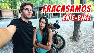 😰DESASTRE en Nuevo VIAJE en BICICLETA Eléctrica ❌SALE MAL❌  Cicloturismo en Ebike con PERROS [upl. by Olatha]