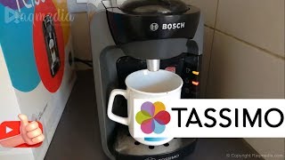 Bosch Tassimo Coffee Maker Review amp How to Use [upl. by Akilak]