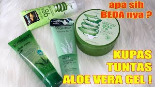 REVIEW SEMUA ALOE VERA GEL YANG PERNAH DIPAKAI  MELEMBABKAN amp MENGHALUSKAN  Maria Soelisty [upl. by Lyrehc]