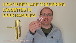 How To Replace The Spring Cassettes In Door Handles [upl. by Mintz]