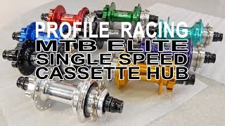 MTB PARTS  Profile Racing  Elite Single Speed Cassette Hub [upl. by Shawna941]