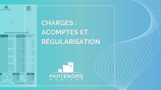 Charges  acomptes et régularisation [upl. by Standford]