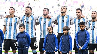 Himno de Argentina Versión Qatar 2022 [upl. by Bernardina160]