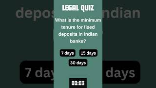 Indian Law Quiz Know Your Rights and Rules [upl. by Enattirb]