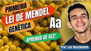 PRIMEIRA LEI DE MENDEL  Questões  Genética  Fácil de Aprender  ENEM  Luix Nascimento Biologia [upl. by Leirrad]