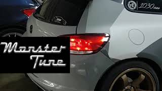 Scirocco 14tsi Monster Tuned  ParkNeutral Mode RPM Delete [upl. by Tonye]