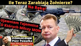 Zarobki Żołnierzy Zawodowych Jak Jest Naprawdę Ile Faktycznie MON Dał Podwyżki [upl. by Livingstone]