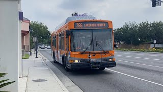 LACMTA 2002 Nabi 40 LFW CNG 7763 RETIRED [upl. by Guenna339]