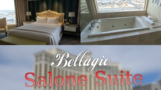 Bellagio Salone Suite Room Tour [upl. by Acilejna]