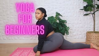 Yoga For Beginners 15 Minute Home Yoga Flow [upl. by Triplett431]