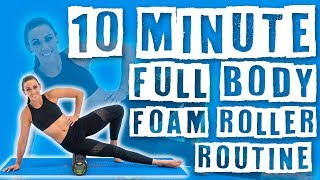 How to Foam Roll Your UpperBack to Melt Tension Away  The Right Way  WellGood [upl. by Cesya]