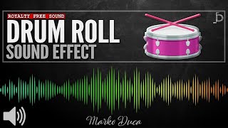 Drum Roll Sound Effect  Royalty Free Sound Effects [upl. by Nylaroc]