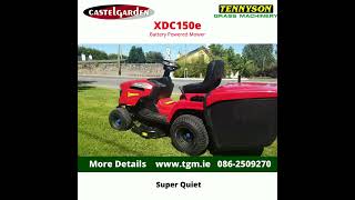 XDC150e Castelgarden Battery Rideon Lawnmower [upl. by Jones]