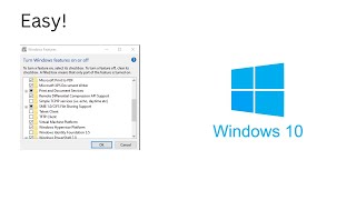 How to enable the Virtual Machine Platform Windows feature on Windows 10 [upl. by Annahsad]