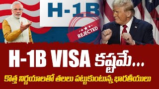 H1B VISA New Rules  Green Card  Donald Trump  Chandra Sekhar  iDream India Money [upl. by Isidor]