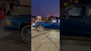 CADILLAC ON 22s cadillacon22s cadillac spokesandvogues voguetyres biglac [upl. by Akirdna976]