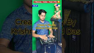 Tabla Dholak Octapad Mix 😱 in Handsonic 🔥 Play by Krishna Chand Das shorts [upl. by Eusadnilem336]