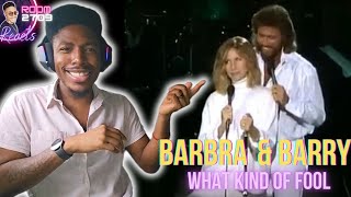 Barbra Streisand and Barry Gibb What Kind of Fool Reaction  Controversial But 👀 [upl. by Sivad]