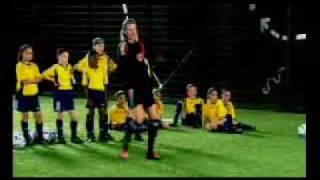 Really bend it like beckham free kick lesson [upl. by Goles]