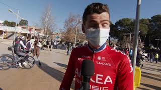 Warren Barguil  Interview au départ  Trofeo Calvia 2022 [upl. by Yruok]