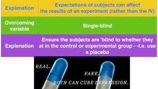 Placebo and experimenter effects  VCE Psychology [upl. by Kalagher]