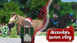 DECEMBER SWEM VLOG  Coat Update  Riding Kings amp Dolphin MC EQUESTRIAN [upl. by Augustin]