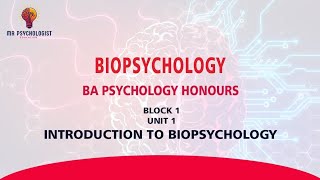 BPCC102 Biopsychology  UNIT  1 Introduction to Biopsychology  IGNOU MALAYALAM [upl. by Ocirnor]