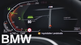 Adapt your speed automatically to speed limits – BMW HowTo [upl. by Haodnanehs]