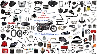 Passion Pro Spare Parts Price List 2023Hero Honda Passion Pro All Spare Parts Price Original Parts [upl. by Isidore461]