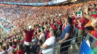 Euro 2016 Final Portugal x France last 3 minutes of extra time [upl. by Yorgen]