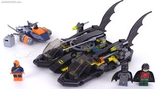 LEGO DC Super Heroes Batboat Harbor Pursuit review set 76034 [upl. by Notniv]