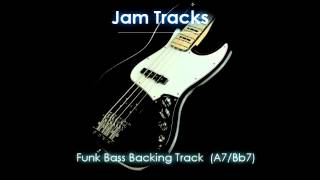 Funk Bass Backing Track  Modal Backing Track [upl. by Sheffie]