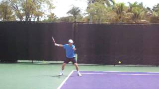 Tomas Berdych warm up [upl. by Jamil]