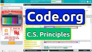 Codeorg Lesson 35B Parameters and Return Practice  Tutorial with Answers  Unit 7 CS Principles [upl. by Eelrefinnej]