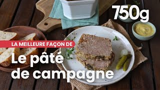 La meilleure façon de Réussir son pâté de campagne  750g [upl. by Ailima207]