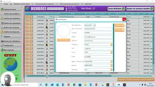 Présentation de lapplication de gestion de cotisation dénommée GesCot [upl. by Branen]