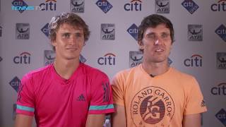 Zverev Brothers Reflect On Dream Come True In Washington 2018 [upl. by Rusel]