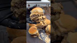 Double cheeseburger sliders [upl. by Geilich]