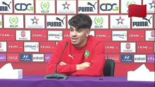 conférence De Presse Match Maroc Espagne  Zakaria Aboukhlal Et Abdessamad Ezzalzouli Avant Le Match [upl. by Jar]