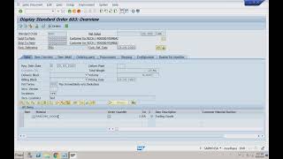 SAP S4 HANA SD 2024 Sales Order Delivery amp Billing 12 [upl. by Aicala]