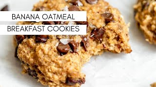 Banana Oatmeal Breakfast Cookies [upl. by Ethelda871]