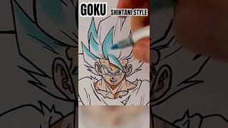 Drawing Goku In Shintani Style [upl. by Maiah]