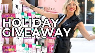 Holiday Glam Giveaway  Win Skincare Jewelry Purses amp More 🌟  Dominique Sachse [upl. by Nosbig]