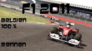 Lets Play Formel 1 2011F1 2011 111 Großer PreisGrand Prix von BelgienRennenGermanHD [upl. by Gotthard464]