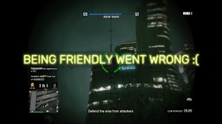 Being friendly went wrong GTA 5 Xbox New Gen [upl. by Lipson]