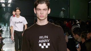 MSGM  Fall Winter 20192020 Full Fashion Show  Menswear [upl. by Eizeerb233]