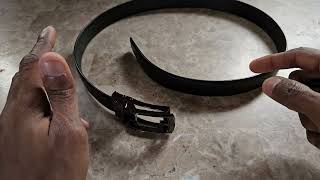 CHAOREN Ratchet Leather Dress Belt for Men 1 14quot Unboxing and Review [upl. by Yram301]